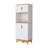 Pantry Cabinet, Top Double Door Cabinet, Countertop Surface