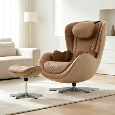 Nouhaus Nou Campo Heated Massage Chair,full Body Massaging Zero-gravity Leisure Recliner With Low-noise 3d Massage And Dual Sound Systems Modern Massage Chairs