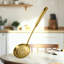 Ensemble 9 pièces d'ustensiles de cuisine en acier inoxydable 304 - Écumoire, louches, spatules, fourchettes et cuillères
