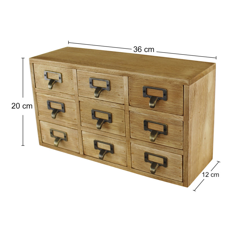 Wood Desk Organiser