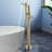 Topcraft Freestanding Bathtub Filler With Handheld Showerhead-123398881