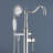 Topcraft Single Handle Floor Mounted Freestanding Tub Faucet with Handheld Shower-87221816