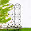 86.68 Ft. H x 39.91 Ft. W Galvanized Steel Gate with