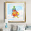 «Never Regret Being Kind» - peinture encadrée-25029443-25029452