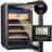 48L Cigar Humidors with Cooling and Heating Function, Electronic Humidor Cabinet