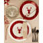 Waterside 30pc Highland Stag Porcelain Dinner Set