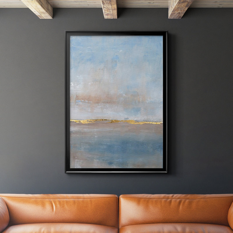 «Visible Horizon II», reproduction encadrée de qualité supérieure - prête à être accrochée, H 42,5 po x l 30,5 po x P 1 po