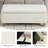51" Wide Faux Leather Upholstered Storage Bench-175698346-178748223