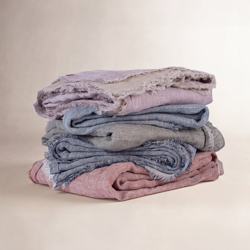 Jaden Linen Coverlet Set, King Converlet + 2 Shams