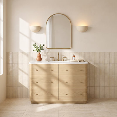 Saffi 48" Single Bathroom Vanity