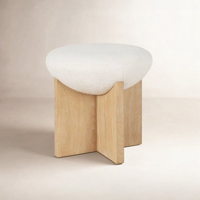 Leonara Lainie Minimalist Accent Stool