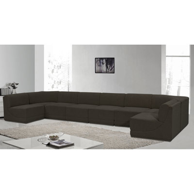 Canapé modulaire rembourré 8 pièces Ollie