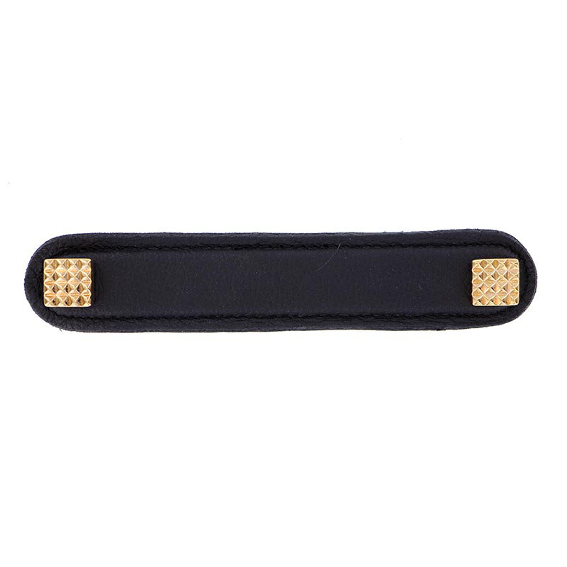 Tiziano 3" Center to Center Bar Pull, 3", Polished Gold