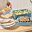 Ensemble de plats de cuisson en céramique 3 pièces Best Choice Products, plats de cuisson en grès, ensemble de service en cocotte - beige champignon-124431885
