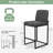 Jisk Upholstered 26" Counter Stool With Back-2034408766-2035401833