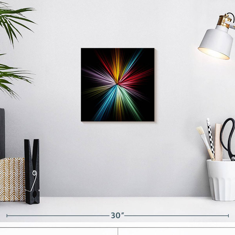Avery Radial Rainbow, H 10 po x l 10 po