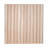 Outwater 1' Wide X 8' High X 3/8" Thick Unfinished Solid Maple Tambour Sheet With 1" Half-Round Slats – Flexible
