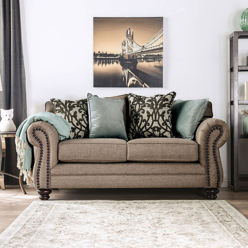 Retro Fabric Sofa