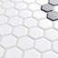 Carreau de mosaïque de plancher et de mur en porcelaine Hex 10-1 / 4 "x 11-7 / 8" Metro 1-36267978