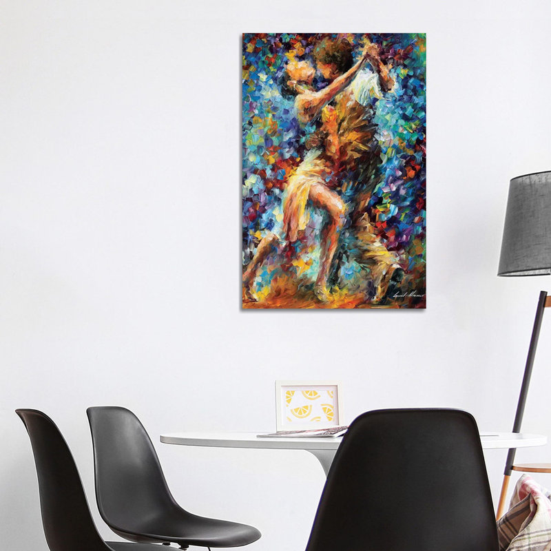 Internal Struggle Of Lust by Leonid Afremov - Wrapped Canvas Giclee Art Print, 101.6 cm H x 66.04 cm W x 3.175 cm D