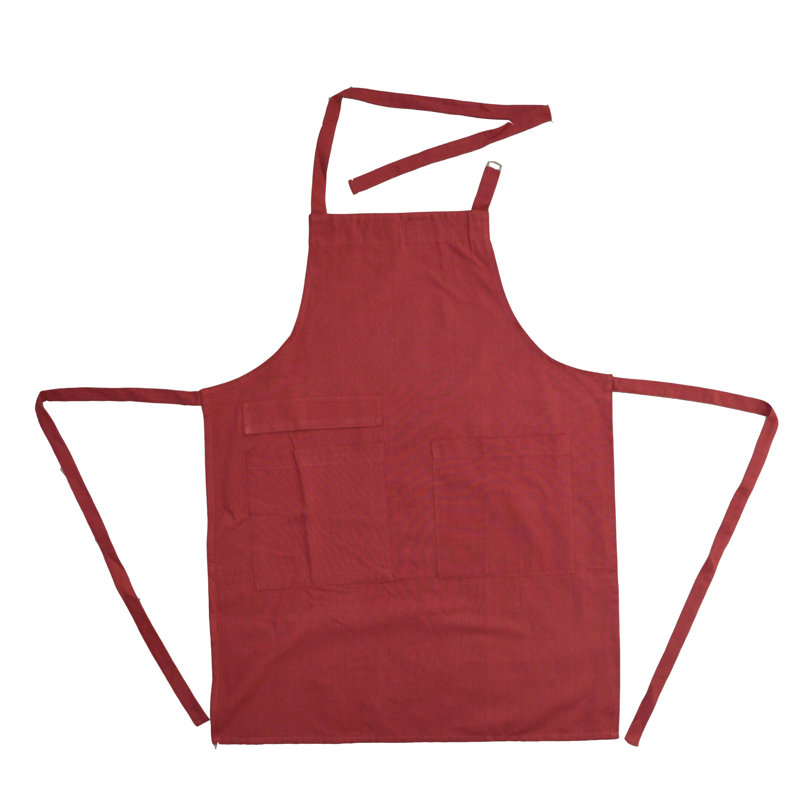 Tablier, Rouge