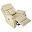 Faux Leather Heated Massage Chair-37674049-37674048