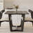 New solid wood dining table and chair set-107803132