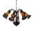 7 - Light Dimmable Geometric Chandelier