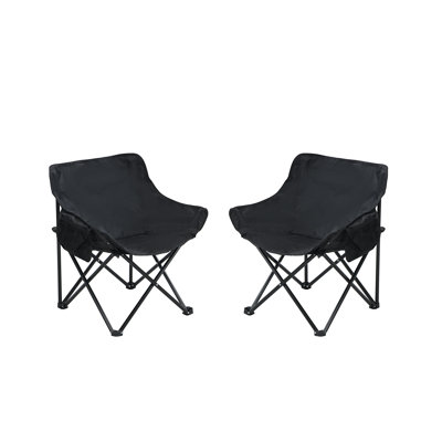 2PCS Outdoor Camping Chairs Folding/Portable, Carry Bag