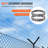 18.97'' H x 1764'' W Metal Wire/Mesh Fence