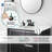Doris Waterfall Centerset 2-handle Bathroom Faucet with Drain Assembly-48134464