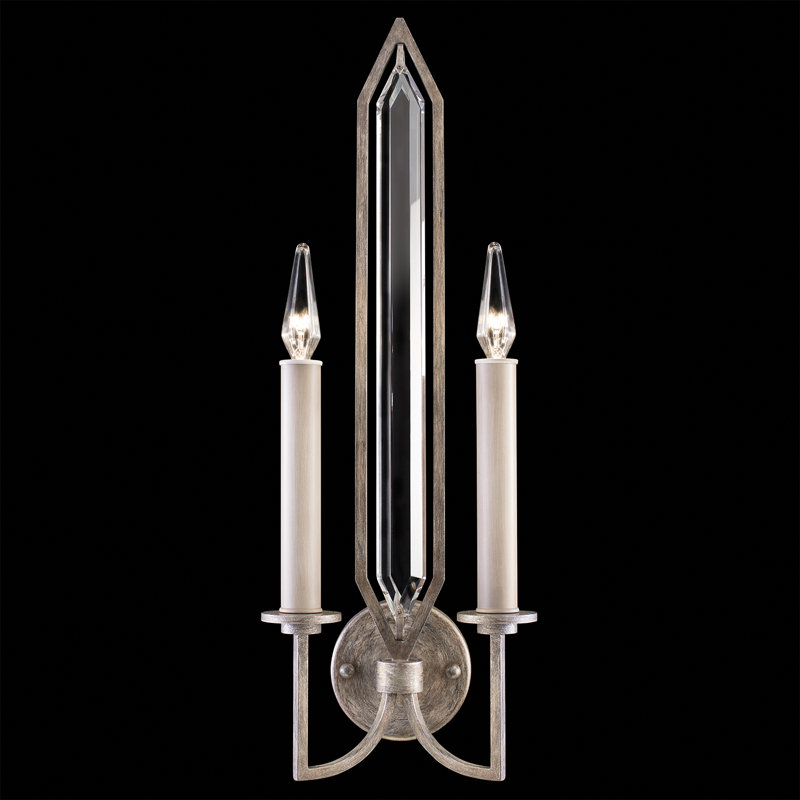 Westminster 2 - Light Candle Wall Light, Antique Dark