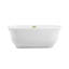 Baignoire de trempage autoportante 59 po. X 28 po. Chaylynn-461946193