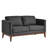 Londell 62'' Upholstered Loveseat-678881216