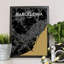 Barcelona City Map - No Frame Print-733933403
