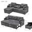 3 Seater Linen Sofa & Chaise-587791056