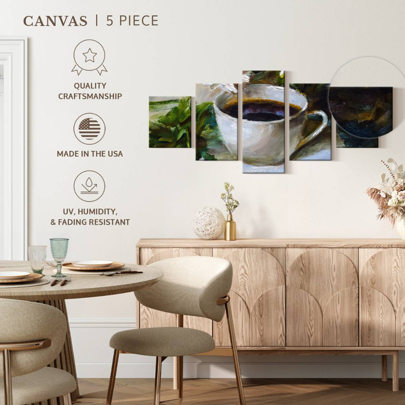 Coffee Cup, 36" H x 80" W