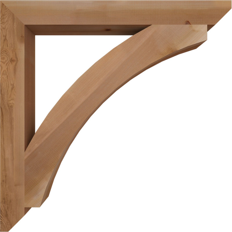 Support latté Thorton l 3 1/2 po x P 38 po x H 38 po, cèdre rouge de l'Ouest, Cèdre rouge, H 38 po x l 3,5 po x P 38 po