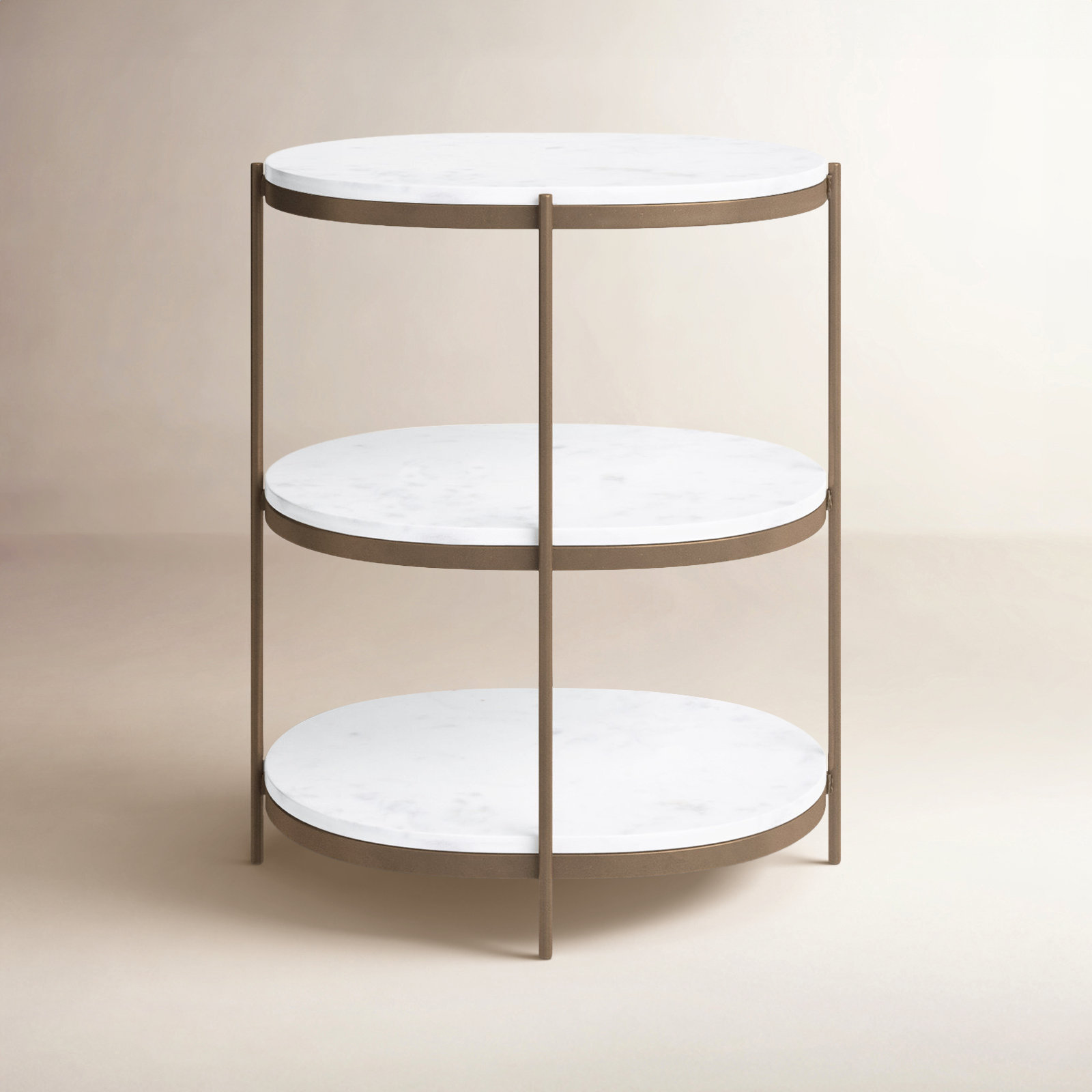Nightstand, Brass