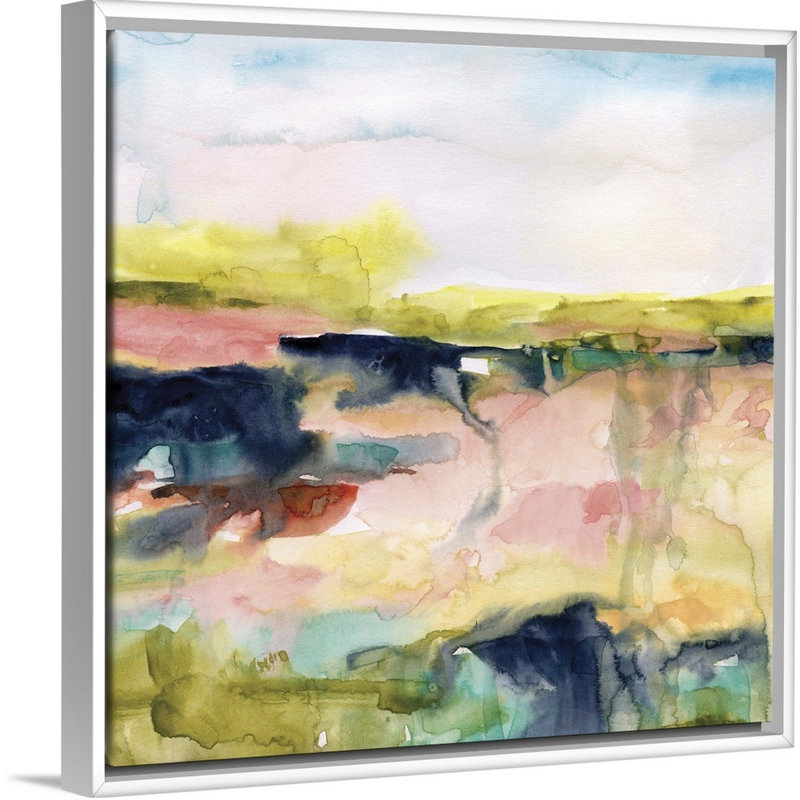 Timeless - reproduction d'art sur toile, Cadre flottant blanc, H 25,7 po x l 25,7 po x P 1,75 po