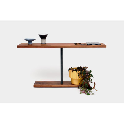 Solid Wood Top Console Table