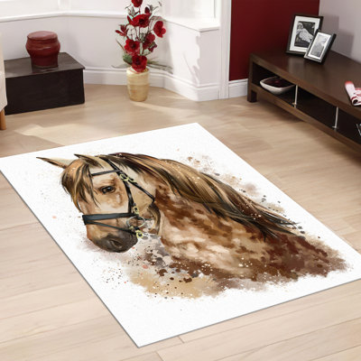 Tapis à motif floral doux à motif floral Floral Symphony idéal pour ajouter une touche d'élégance à votre salon ou chambre à coucher