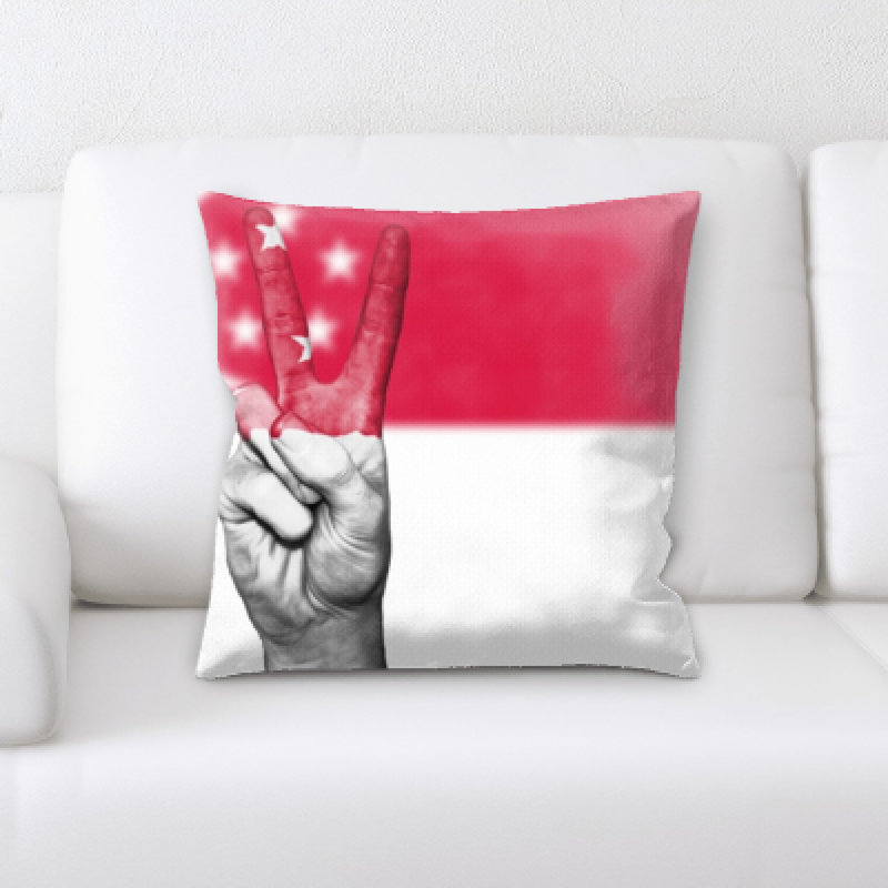 Microsuede Throw Pillow