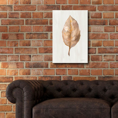 'Fallen Leaf 2 Texture'  by Danhui Nai Acrylic Glass Wall Art