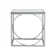 Metal Designs Ellipse Rectangular End Table