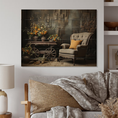 Shontrell Country Charm rustique sérénité sur bois