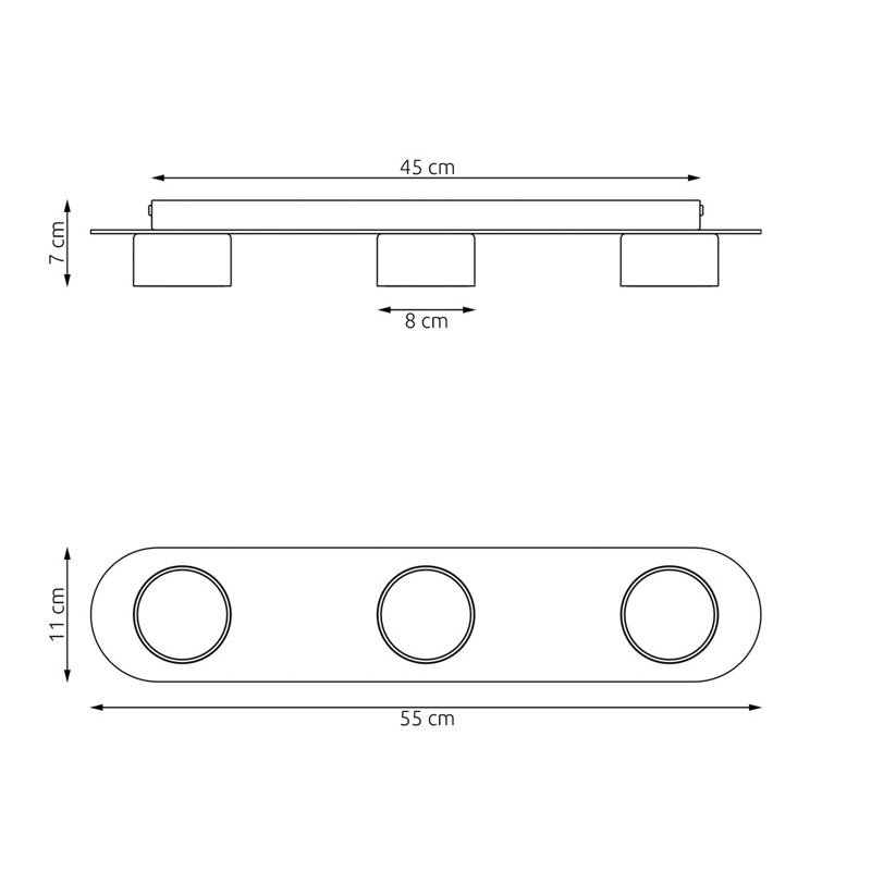 Sakaye Flush Mount, Matte Black/Wood