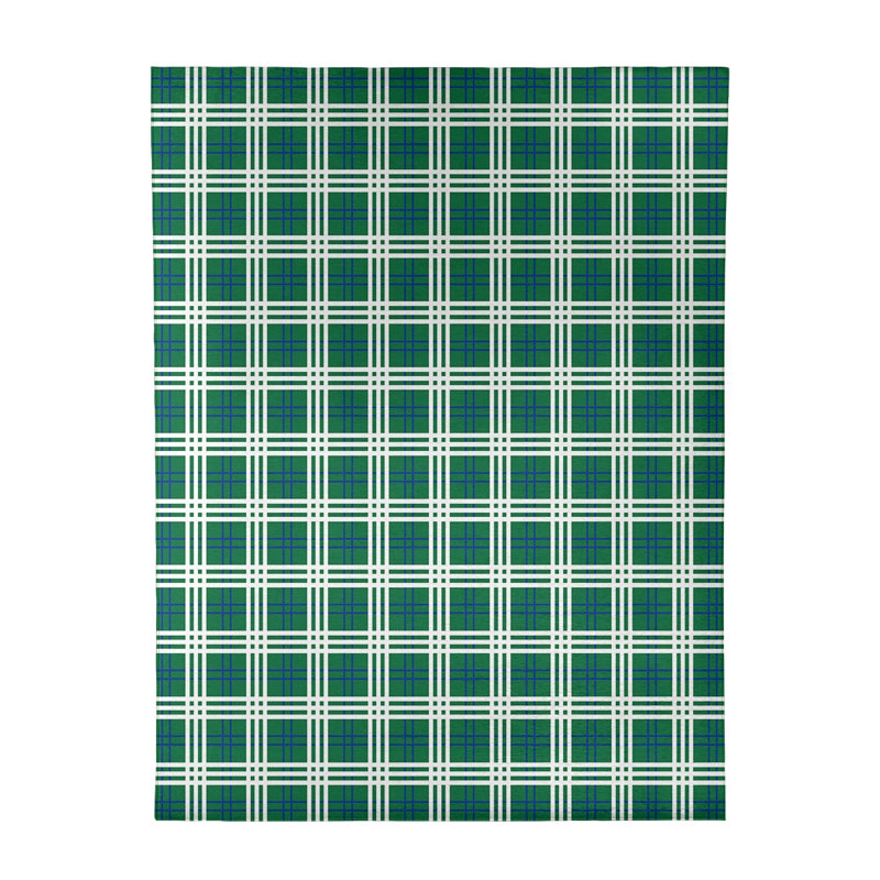 Tapis écossais vert, Rectangle 9 pi x 12 pi