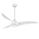 52" Wave 3 - Blade LED Propeller Ceiling Fan with Remote Control and Light Kit Included