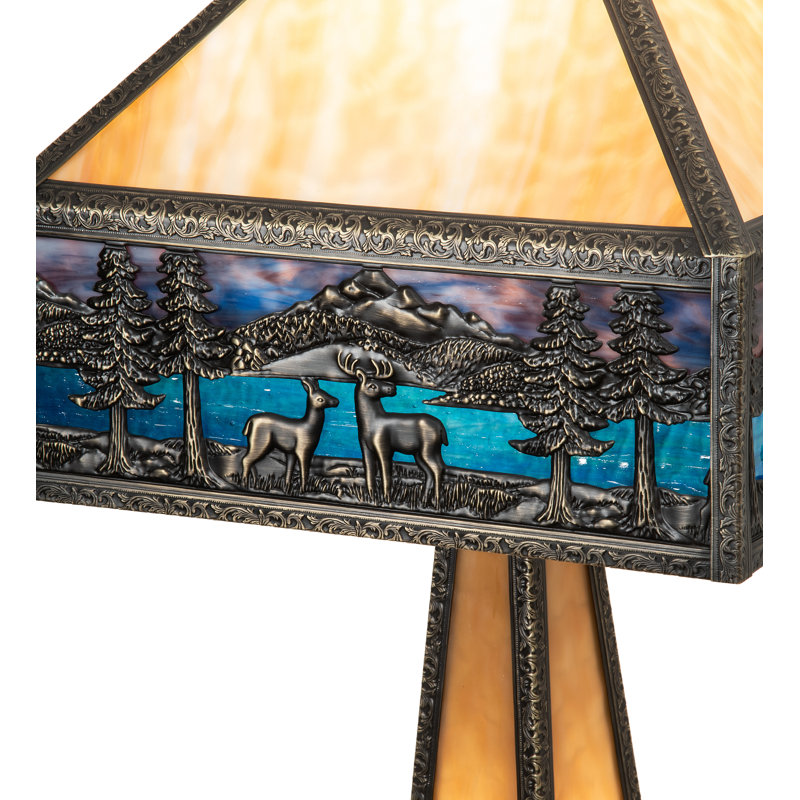 Deer Lodge 29" Metallic Table Lamp